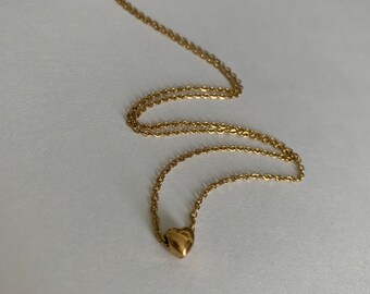 Heart Necklace // Pendant // Floating Heart Necklace