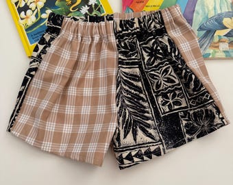 Palaka Shorts // Hapa Shorts // Keiki // Made in Hawaii // Child // 4T