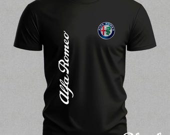 Alfa Romeo Design Inspired T Shirt | Unisex Heavy Cotton Tee