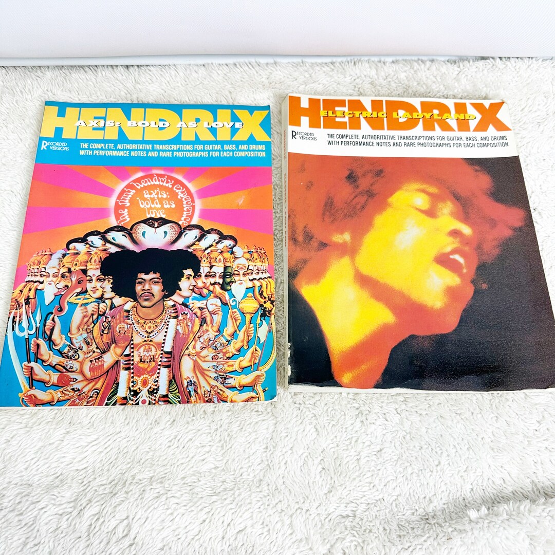 Jimi Hendrix Axis Bold as Love Electric Ladyland Guitar Tab 2 Etsy
