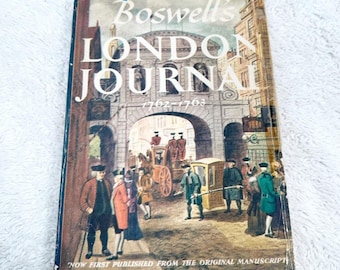 Boswell's London Journal 1762-1763 | First Edition |