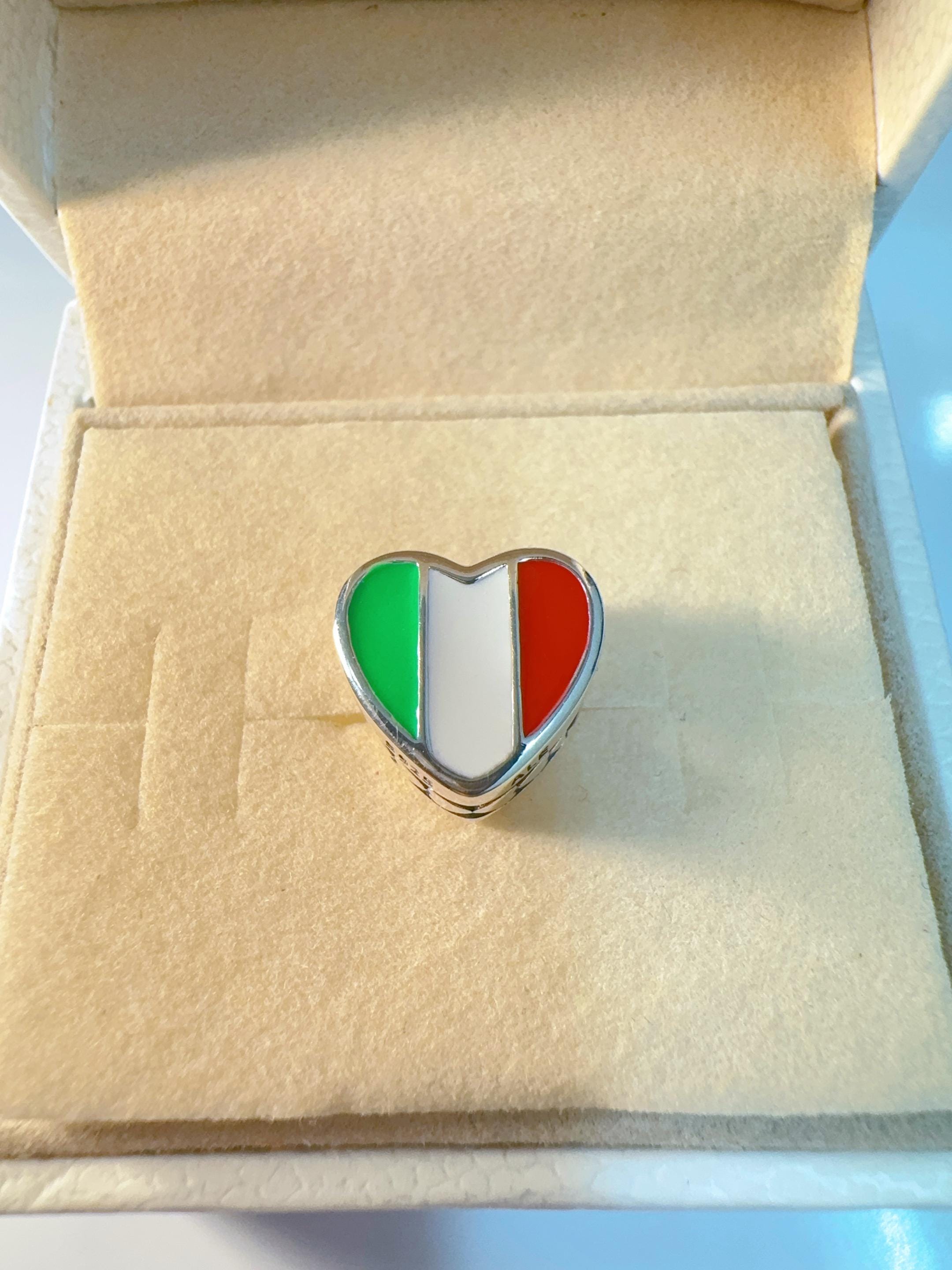 Pandora italy flag - Etsy 日本