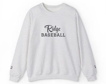 Baseball Crewneck Sweatshirt