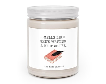 Writing a Bestseller Soy Candle