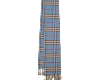 Cashmere Plaid Priant Vintage Pre-Loved Scarf