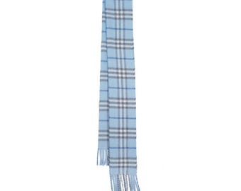 Cashmere Plaid Print Vintage Pre-Loved Scarf