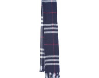 カシミア ラージチェック ヴィンテージ 中古スカーフ