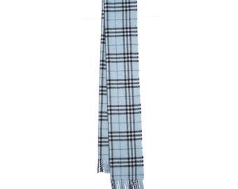 Cashmere Plaid Print Vintage Pre-Loved Scarf