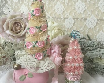 Pink christmas decor  Etsy