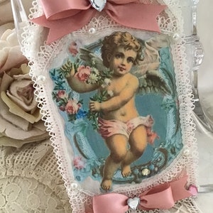 Victorian Cherub Ornament: French Shabby Chic Valentine&#39;s Day Decor