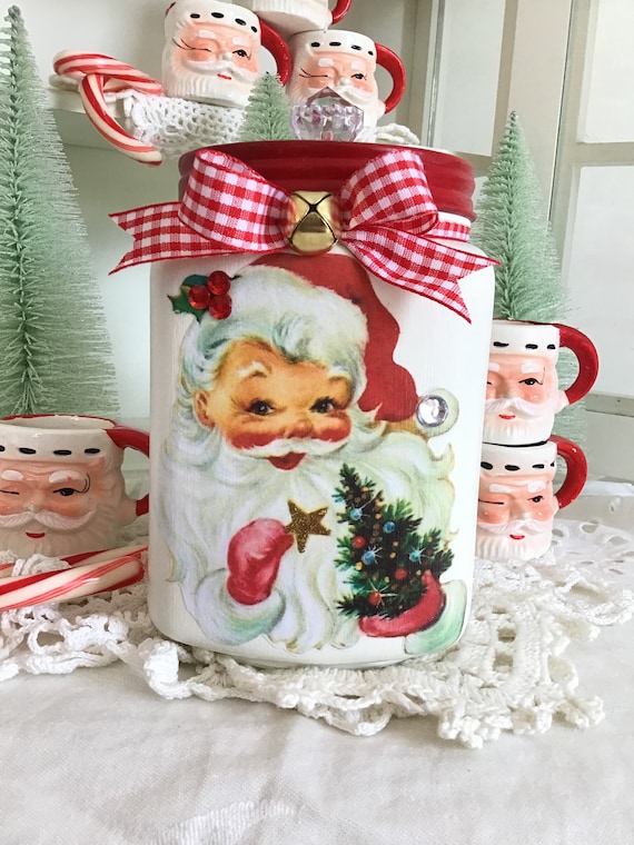 Bonbonnière Renne Père Noël California Creations 94648 - Artisanat Créatif