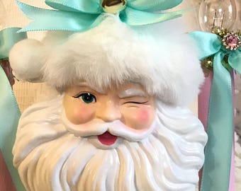 クリスマス サンタ ストッキング ハンガー: Russ の「Joy