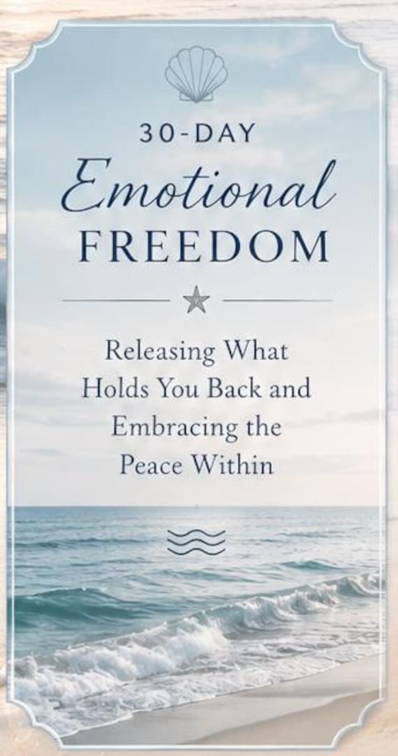30-Day Emotional Freedom Workbook: Guided Self-Reflection for Inner Peace (Digital Download)