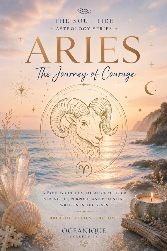 Aries Astrology Guide Soul Tide Series- The Journey of Courage Ruled by Mars, Action, Adventure, Confidence