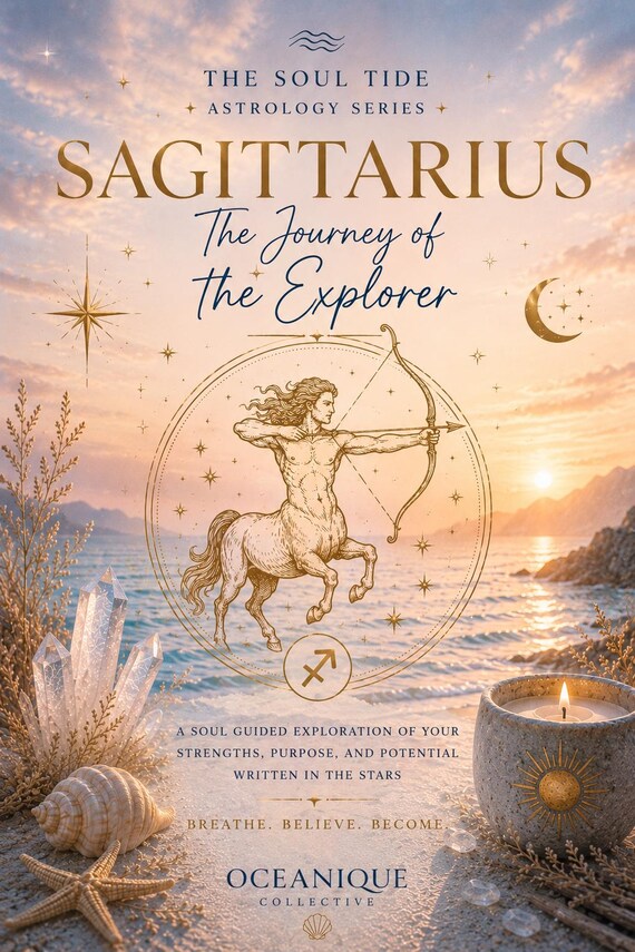 Saggitarius Astrology Guide Soul Tide Series- The Journey of The Explorer Ruled by the Jupiter, Adventure, Wisdom, Limitless Possibility