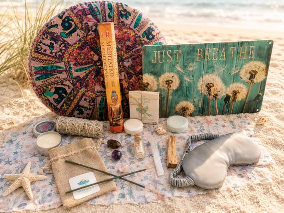 Release & Restore Ritual, Mind Body and Soul Self Care Experience, Guided Meditation Workbook, Emotional Wellness Ritual