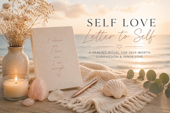 Self Love Workbook | Letter to Myself | Guided Healing Journal | Reflection Prompts | Printable PDF