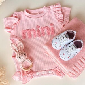pink baby girl gifts. pink baby blanket. baby clothes. baby shoes sneakers. baby girl shoes. baby shower gift girl. baby announcement accessories. baby girl clothes gift set. baby girl ruffled romper gift. baby girl baby gift. princess baby gift. Chanel baby gift. embroidered baby shoes. floral baby gift