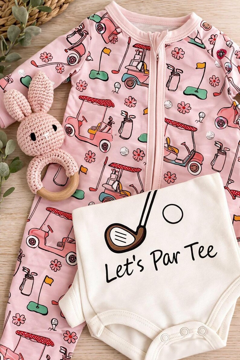 baby golf announcement. baby due for golf parents. baby gift for golf parents. baby gift for golfer daddy. baby gift golf themed. golf themed baby shower. future baby golfer gift. baby golf clothes. baby golf outfit.