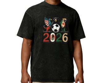 DIY Customizable 2026 World Cup T-Shirt – Support Your Country, Friendship First, Competition Second