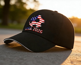 World Cup 2026 Custom Printed Fan Cap – Personalized Country Options Available