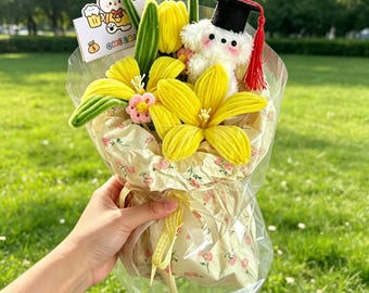 DIY Everlasting Floral Gift/Chenille stem flowers - Flowers/Decorations/Creative Gifts, Graduation Season, Valentine's Day Gifts
