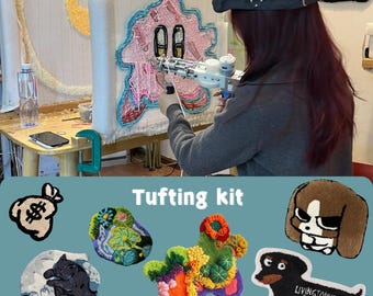 Tufting kit,hope you get exactly what you need