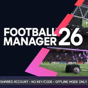 Football Manager 26 med spelredigerare - PC / MAC - Steam