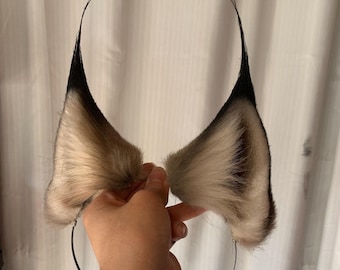 Hand-Sewn Lynx Cat Ears Headband Cosplay Kit