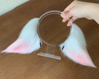 Hand-Sewn Sheep Ears and Tail Cosplay Amiya Kit
