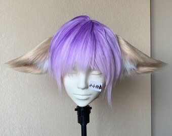 Hand-Sewn Sheep Ears and Tail Cosplay Susu Fox Kit