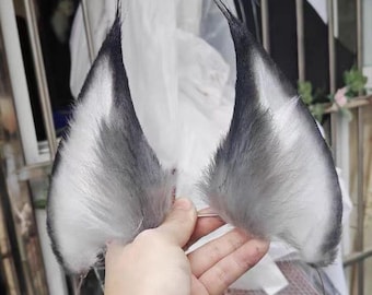 Hand-Sewn Wolf Ears Headband Cosplay Kit
