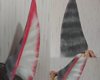 Devil Cat Ears Headband Cosplay Cat Kitten Goth Kit