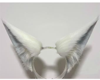 Hand-Sewn Fox Ears Headband Cosplay Kit Shinano
