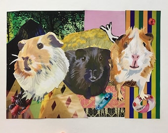 Custom Pet Portrait Collage