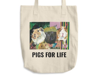 Lady Pigford Guinea Pig Tote Bag