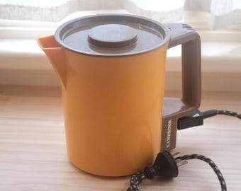 Vintage Kambrook Electric Kettle with Cord, Tested & Working, Retro 70s Kitchenware