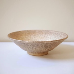 Vintage West German Pottery Bowl, Steuler Keramik Fat Lava, Mid Century Decor