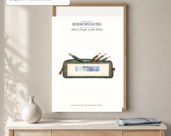 Penngåva inför skolstarten i PDF-format - Pennfodral - Första skoldagens present - Direkt nedladdning