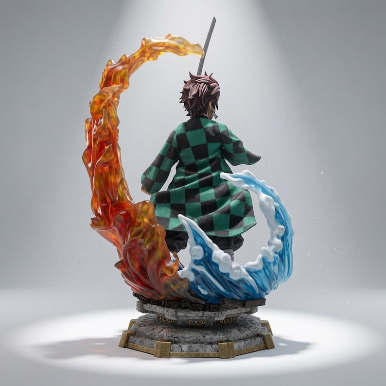Tanjiro Demon Slayer 3D STL File, Anime Figurine for 3D Printing - Etsy UK