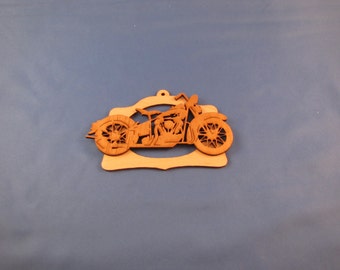 Motorcycle personalized ornament