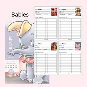 målarbok Tracker Coloriages Mystères Babies