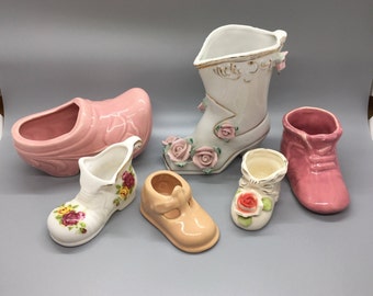 Shoes-Vintage-Miniature Collectibles-Set of 6