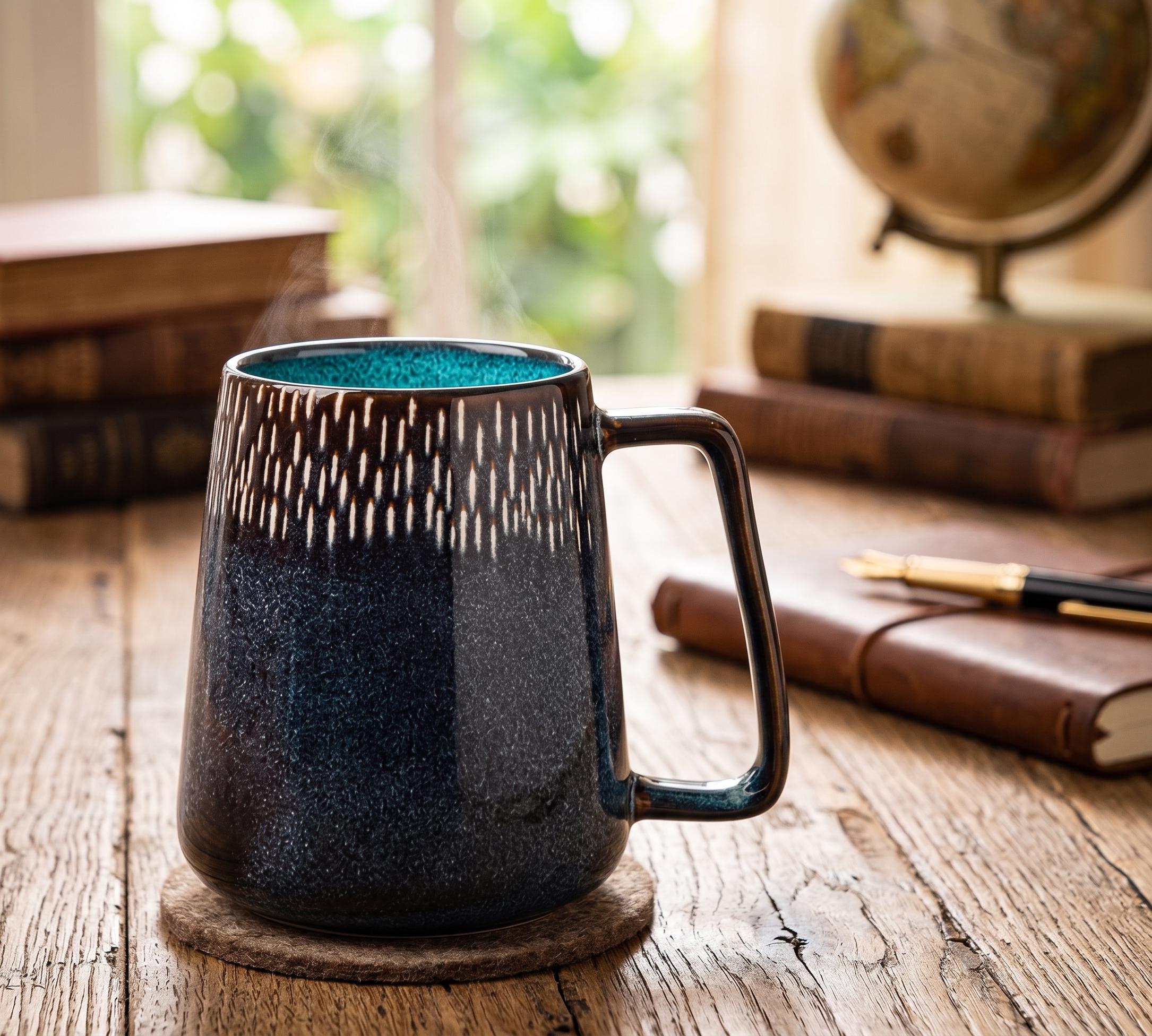 ギリシャ製　装飾大型マグ Large mug 700 ml - Etsy 日本