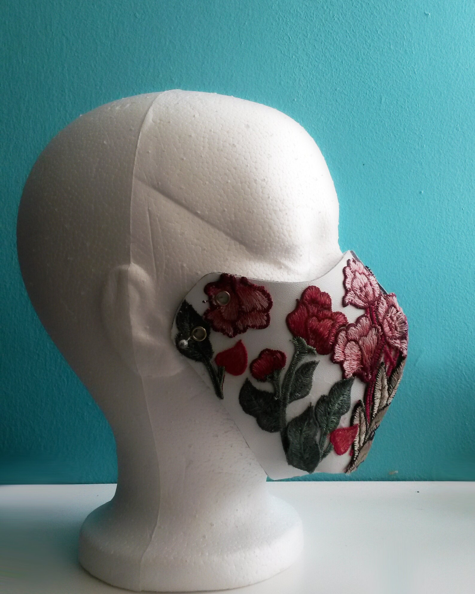 3-piece Half Mask TEMPLATE Sewing Pattern for Costume Includes - Etsy