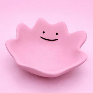 Métamorph Ditto Trinket Dish | Vide Poche Porte-clés Entryway | Décoration Kawaii Mignonne | Cadeau Original | Home Decor Minimaliste