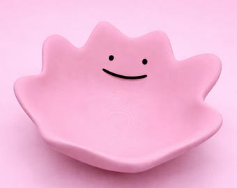 Metamorph Ditto Trinket Dish | Entryway Keychain | Cute Kawaii Decoration | Unique Gift | Minimalist Home Decor