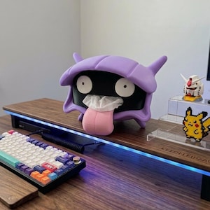 Pokémon Kokiya Tissue Box - Shellder Figurine - Geek Decoration for Office & Bathroom - Tissue Holder - 3D Printed