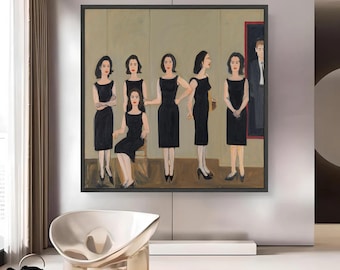 alex katz the black dress Alex Katz: Black Dress