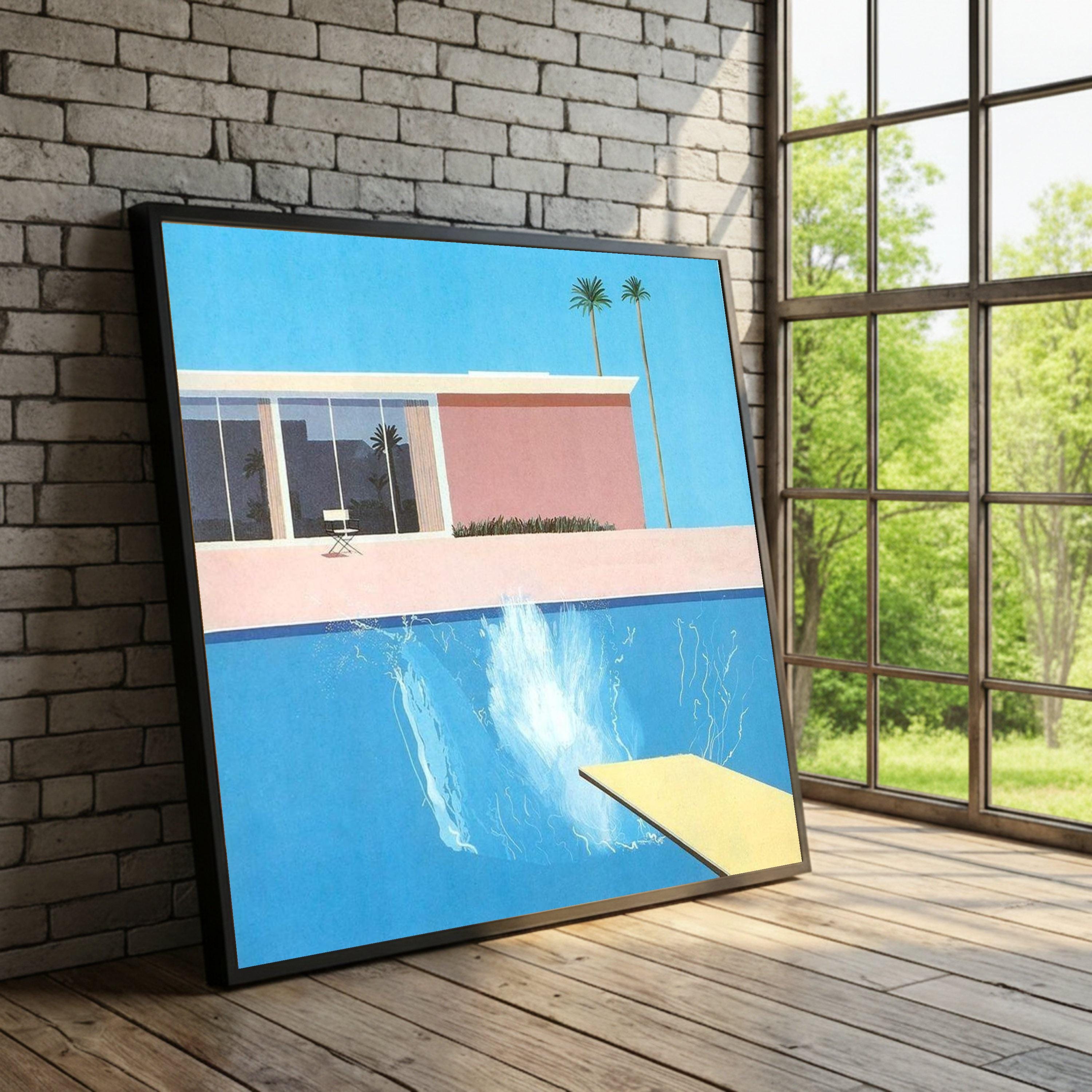 David hockney a bigger splash - Etsy 日本